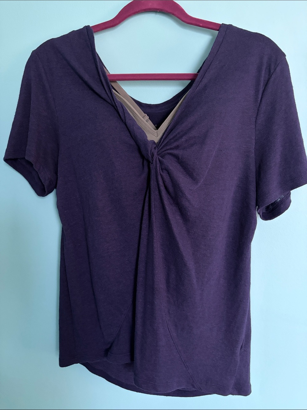 Twist-Front Tee